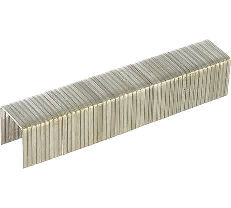 Cкоба каленая (1000 шт; 12x1.2 мм; Тип 140) для мебельного степлера Stelgrit 655009