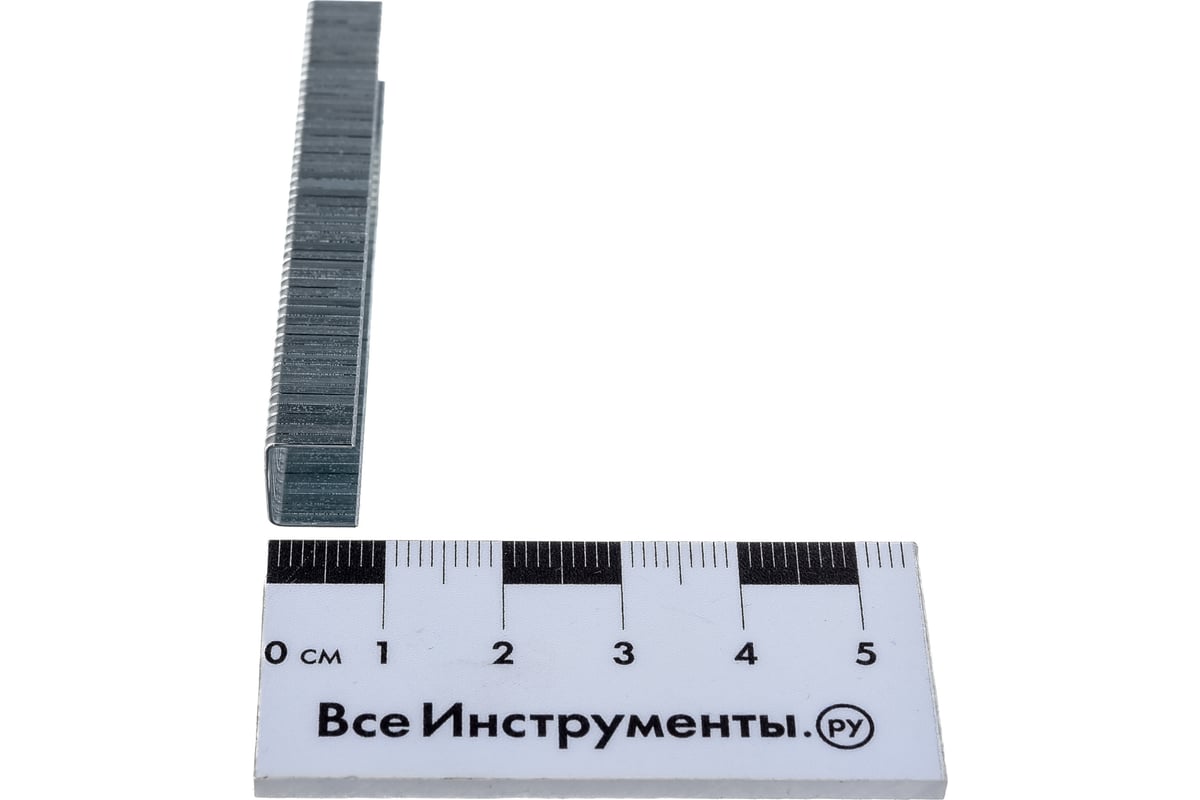 Cкоба каленая (1000 шт; 8x1.2 мм; Тип 140) для мебельного степлера ...