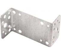 Крепежный угол Стройметиз z-образный, kuz65x90x45 мм, цинк, этикетка 4590029