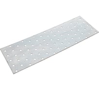 Соединительная пластина Стройметиз ps 100x300 мм, цинк, этикетка 4630279