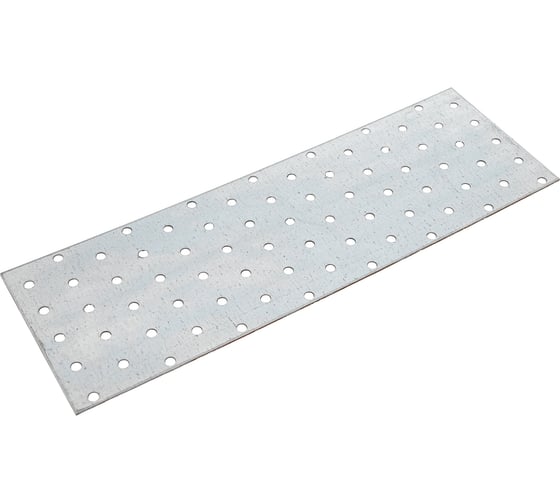 Соединительная пластина Стройметиз ps 100x300 мм, цинк, этикетка 4630279 1