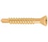 Шуруп для полов и паркета STARFIX 3,2x20 мм, желтый цинк, TORX10, 50 штук SMZ1-19788-50 1
