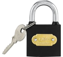 Навесной замок DELI 38 мм dl508902 (автомат, личинка латунь, 3 ключа, защита от влаги) 118496