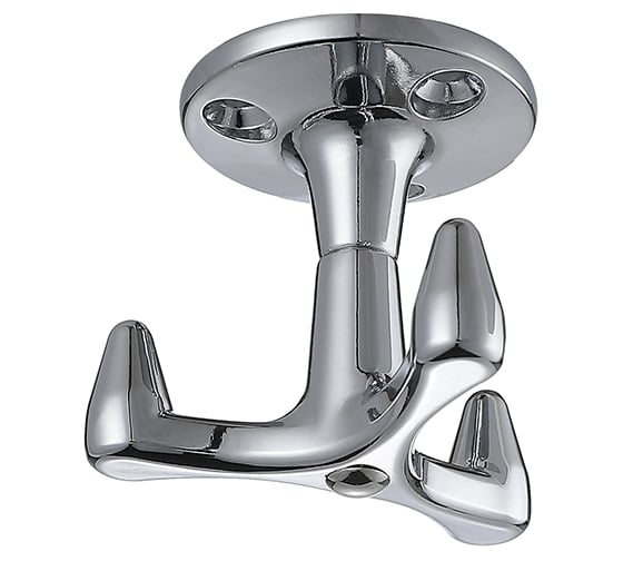 Мебельный крючок Kerron трехрожковый, хром KR 0440 1
