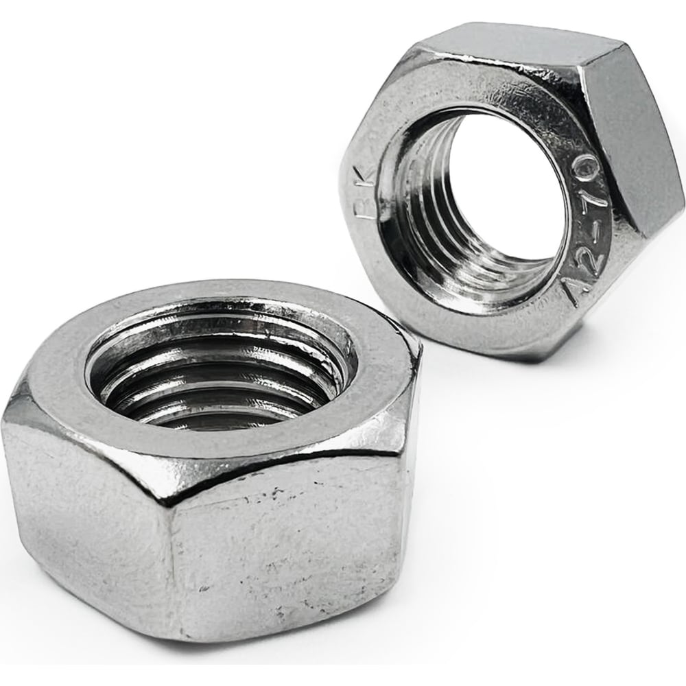 Гайка KREPFIELD нержавеющая, М20, DIN 934, А2, шестигранная, 2 шт ...