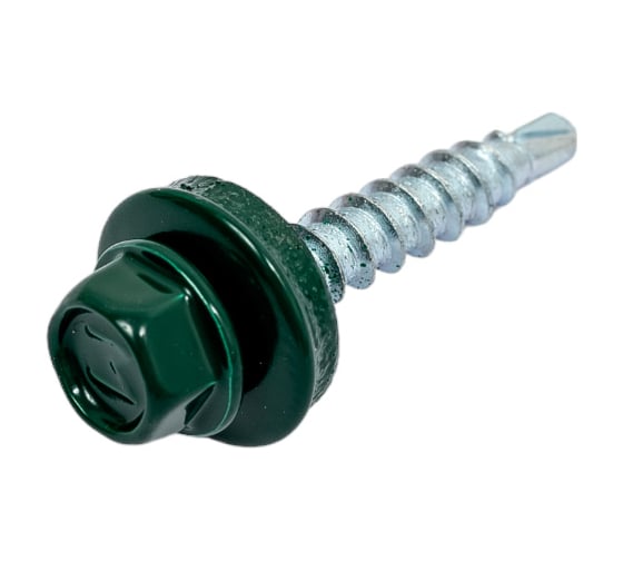 Кровельный саморез Daxmer 4,8x29 RAL 6005 сверло №1, 250шт 00000305547