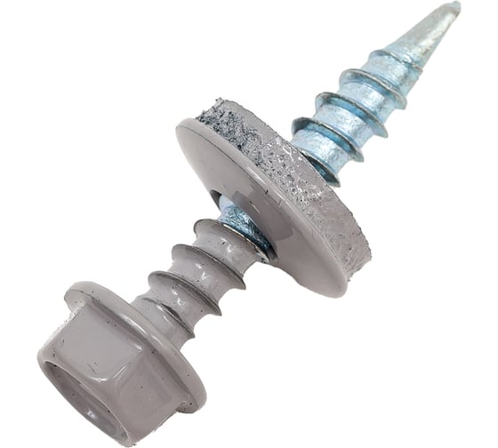 Кровельный саморез Daxmer 4,8x29 RAL 7004 сверло №1, 250шт 00000306019
