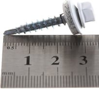 Кровельный саморез Daxmer 4,8x29 RAL 9003 сверло №1, 250шт 00000306020