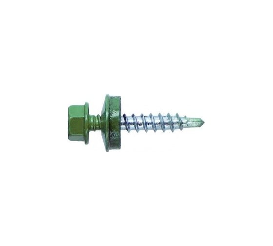 Кровельный саморез Daxmer 4,8х35 RAL 6020 250шт 03936 1