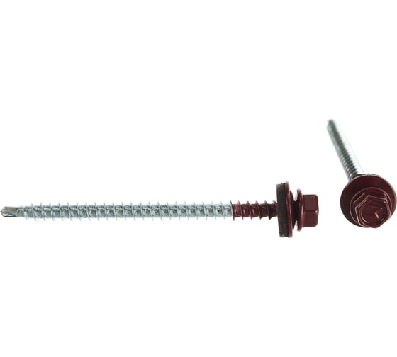 Кровельный саморез Daxmer 4,8x70 RAL 3005, сверло №1, 100 шт. 00000304167