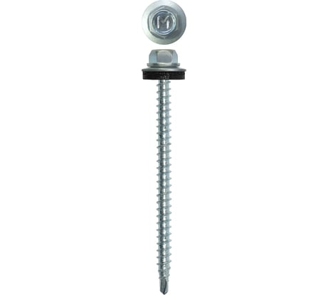 Кровельный саморез Daxmer 4,8x70 цинк сверло №1, 100 шт 00000304182