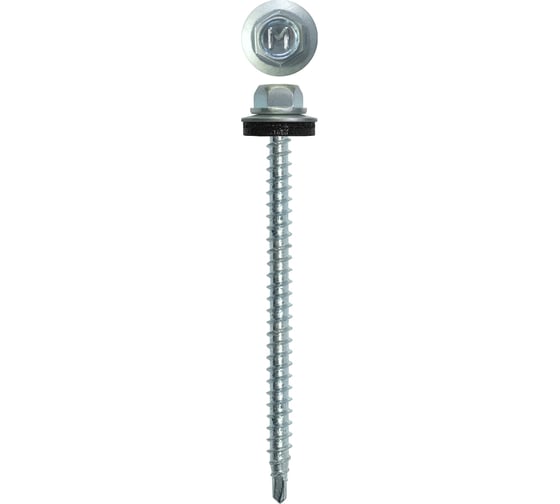 Кровельный саморез Daxmer 4,8x70 цинк сверло №1, 100 шт 00000304182