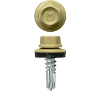 Кровельный саморез Daxmer 5,5x19 RAL 1014 сверло №3, 250 шт 00000304267