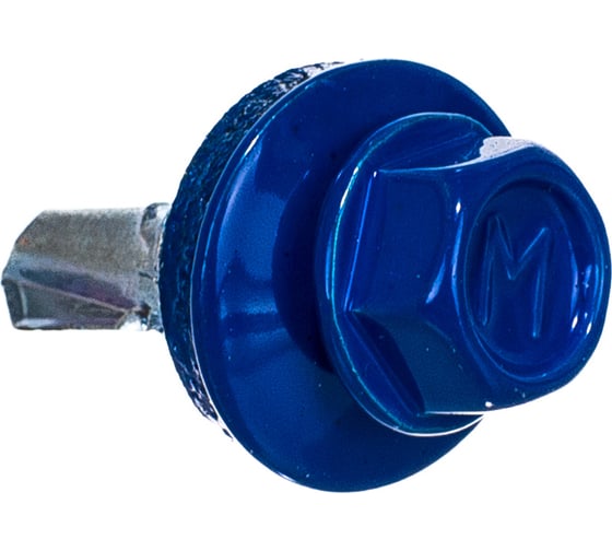 Кровельный саморез Daxmer 5,5x19 RAL 5005 сверло №3, 250шт 00000304274