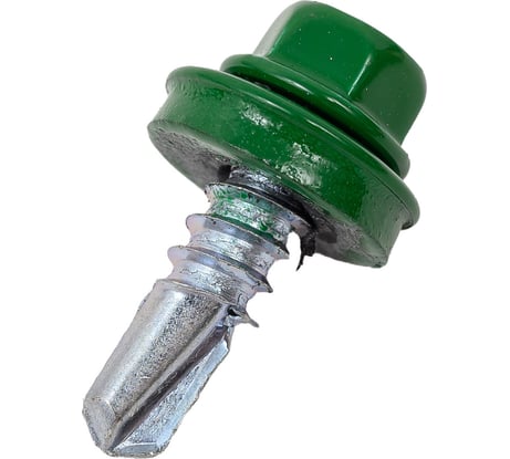 Кровельный саморез Daxmer 5,5x19 RAL 6002 сверло №3, 250 шт 00000304276