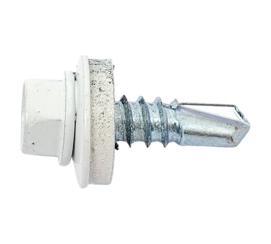 Кровельный саморез Daxmer 5,5x19 RAL 9003 сверло №3, 250шт 00000304283