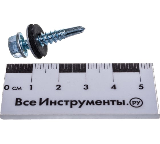 Кровельный саморез Daxmer 5,5x25 цинк сверло №3, 250 шт 00000304316