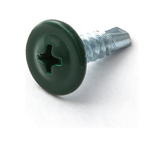 Саморез Daxmer ПШС 4,2х16 RAL 6005 1000шт 08186