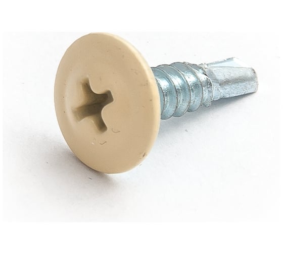 Саморез Daxmer ПШС 4,2х19 RAL 1014 1000шт 08443