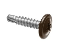 Саморез Daxmer ПШС 4,2х19 RAL 8017 1000шт 08045