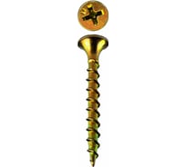 Саморез Daxmer ГКЛ по дереву усиленный 3,5x35 желтый цинк, 1кг (~500 шт) 00000437209
