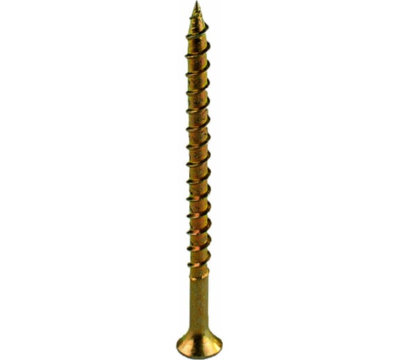Саморез Daxmer ГКЛ по дереву усиленный 4,2x65 желтый цинк, 15 кг (~3850 шт) 00000435913