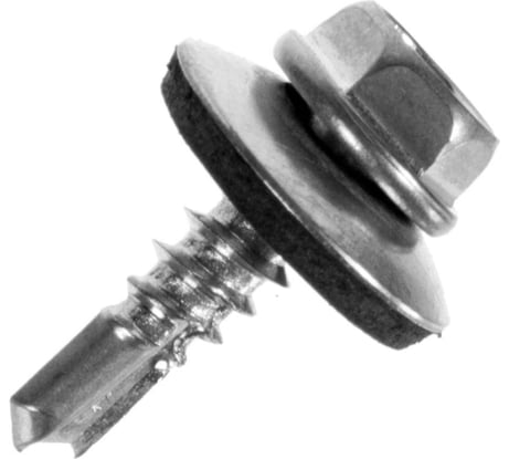 Кровельный саморез МЕТАЛЛСЕРВИС 5,5x38 цинк, по металлу, 50 шт. 1242730