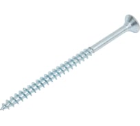 Универсальный саморез МЕТАЛЛСЕРВИС 6x90 белый цинк, 50 шт. пакет 1247808