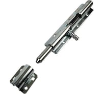 Прямой усиленный засов с пружиной ALDEGHI LUIGI SPA 195x34 мм, цвет: цинк 263AZ20_A