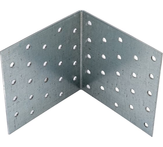 Крепежный равносторонний уголок Невский Крепеж цинк, 100x100x100x2 мм 922482