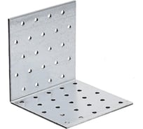 Крепежный равносторонний уголок Невский Крепеж цинк, 40x40x100x2 мм 824838