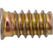 Резьбовая втулка с буртиком WOODWORK m6, l=20, 100 шт. 990.06.20