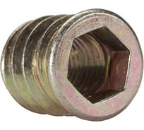 Резьбовая втулка с буртиком WOODWORK m10, l=20, 100 шт. 990.10.20