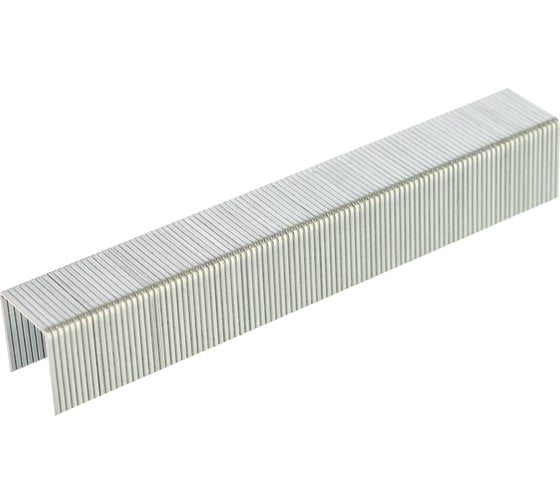 Скобы GROSS 12 мм, для мебельного степлера, усиленные, тип 53, 1000 шт. 41712