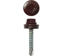 Кровельный саморез STAYER MASTER RAL 8017 шоколадно-коричневый 5,5 x 19 мм 500 шт 30305-55-019-8017