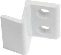 Крепление для москитной сетки ООО "Полимер-Фарм" белое, низ, 3000 шт. 4687203169695