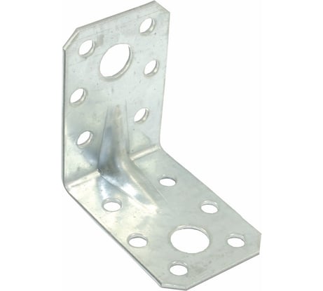 Крепежный усиленный уголок ООО Металлист 50х50х35х2 мм, ГОЦ 530300050-012