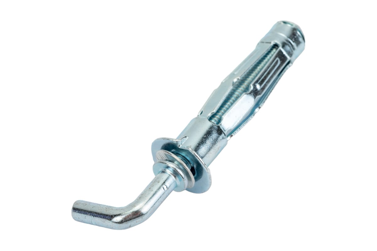 Анкер с крюком (дюбель) молли Невский Крепеж w, м6x52, 4 шт. - пакет нк ...