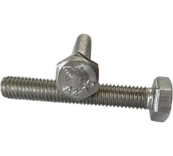 Болт ZAMETAL М10x20, DIN 933, А2, 100 шт. GE2033068 1