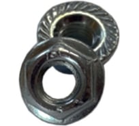 Гайка с фланцем ZAMETAL М6, DIN 6923, цинк, 22.35 кг RU2034331