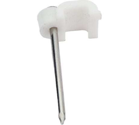 Плоская скоба для кабеля Невский Крепеж белый, 5 мм, 50 шт. пакет нк 800451