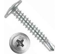 Саморез с прессшайбой ООО Онежский саморез 4,2x19 со сверлом, цинк, 1 кг 7oss4219