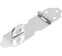 Накладка с проушиной для навесного замка ТУНДРА 65 мм, нержавеющая сталь 4686568