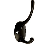 Мебельный крючок ТУНДРА VINTAGE 006, черный 2640837