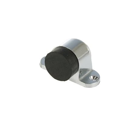 Дверной упор ТУНДРА U104CP d=25 мм, h=30 мм, цвет хром 1866308