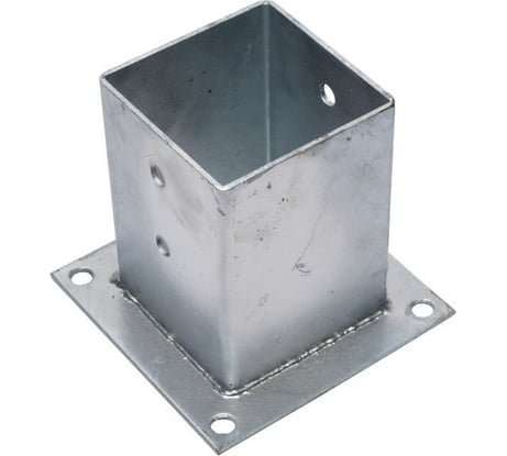 Держатель столба 90х150 мм площадка 150х150х4 мм КРЕПКО-НАКРЕПКО 00066