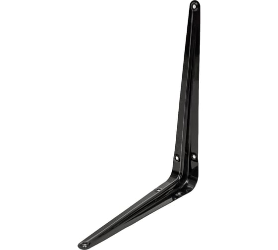 Кронштейн ТУНДРА 250x200x0.9 мм, черный, 24 шт. 3763173 1