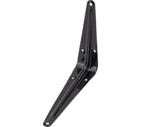 Кронштейн ТУНДРА 150x125x0.8 мм, черный, 24 шт. 3763171