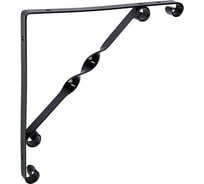 Кронштейн ТУНДРА LIGHT, 250x250, металл, черный, 1 шт 9492701