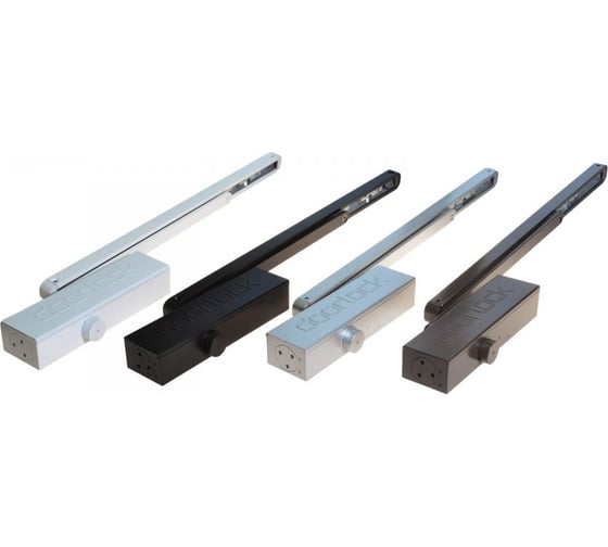 Доводчик со скользящей тягой Doorlock dl345s bc da en1-4, коричневый 75572